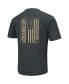 ფოტო #4 პროდუქტის Men's Heathered Black Oklahoma Sooners OHT Military-Inspired Appreciation Flag 2.0 T-shirt