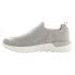 Propet B10 Unite Slip On Womens Grey Sneakers Casual Shoes WAB004MGRY
