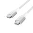 Фото #1 товара USB-C-кабель Belkin CAB015BT1MWH 1 m Белый (1 штук)