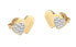 Фото #2 товара Charming Gold Plated Studs Party Crystal Earrings JUBE02174JWYGT/U