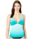 Купальник женский Bleu Rod Beattie 293329 Good Hombre Halter Tankini с формованным лифом размер 4 - фото #1