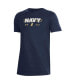 ფოტო #2 პროდუქტის Big Boys Navy Navy Midshipmen 2023 Aer Lingus College Football Classic Performance Cotton T-shirt