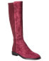 Фото #1 товара Stuart Weitzman Greer City Suede Knee-High Boot Women's Red 5.5