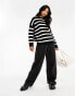 Фото #4 товара Stradivarius soft touch jumper in stripe