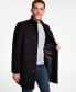 Фото #3 товара Men's Mayden Slim-Fit Overcoat