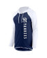 ფოტო #3 პროდუქტის Women's Navy, White New York Yankees Forever Fan Full-Zip Hoodie Jacket