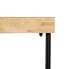 Console Black Natural Wood Iron MDF Wood 98 x 32 x 80,5 cm