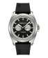 Фото #1 товара Наручные часы Michael Kors men's Lennox Chronograph Black-Tone Stainless Steel Bracelet Watch.