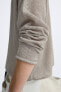 Cotton - linen sweater