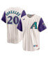 ფოტო #1 პროდუქტის Men's Luis Gonzalez Cream Arizona Diamondbacks Throwback Cooperstown Collection Limited Jersey