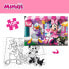 Фото #2 товара K3YRIDERS Disney Junior Minnie puzzle double face 108 pieces