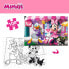 K3YRIDERS Disney Junior Minnie puzzle double face 108 pieces