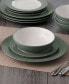 Фото #10 товара Colorwave Rim 16-Pc. Dinnerware Set, Service for 4