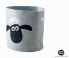 Фото #1 товара Aufbewahrungskorb Shaun Gesicht grau