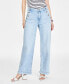 Фото #1 товара Women's Sailor High-Rise Wide-Leg Jeans, Created for Macy's