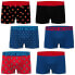 Crazy Boxer PK5428 boxers 6 units Разноцветный, 2XL - фото #1