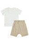Фото #3 товара Комплект Civil Baby для мальчиков с шортами на 6-18 месяцев, цвет экрю.