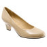 Фото #2 товара Trotters Penelope T1355-130 Womens Beige Leather Pumps Heels Shoes 5.5