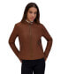 ფოტო #2 პროდუქტის Glenbrook Lightweight Women's Leather Racer Jacket