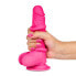 Slidy Realistic Dildo Dual Layer Retractable and Adjustable 7