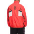adidas 字母拼色立领夹克外套 男款 红色 / Куртка Adidas Trendy Clothing FM5458