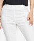 Фото #4 товара Petite High-Rise Seamed Flare-Leg Jeans, Created for Macy's