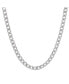 Men's Stainless Steel Accented 6mm Cuban Chain 24" Necklaces
