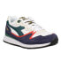 Diadora V7000 Navy Lace Up Mens White Sneakers Casual Shoes 179256-C0619 11.5 - фото #2