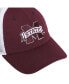 Men's Maroon Mississippi State Bulldogs Mascot Slouch Trucker Adjustable Hat