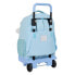 Школьный рюкзак с колесиками Glow Lab Cisnes Синий 33 X 45 X 22 cm