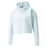 Фото #3 товара Puma Train Cloudspun Pullover Hoodie Womens Blue Casual Outerwear 52157320