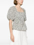 Фото #1 товара Футболка Polo Ralph Lauren 303518 женская блузка из хлопка с цветочным принтом размер 10