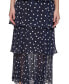 ფოტო #3 პროდუქტის Women's Dot-Print Tiered Maxi Dress