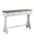 Фото #4 товара Carminda Console Table in Antique White Finish