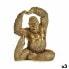 Фото #1 товара Декоративная фигура Yoga Горилла Золотая 14 x 30 x 25,5 cm (3 штуки) Gift Decor