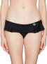Фото #1 товара Body Glove Women's 236675 Ruffle Bikini Bottom Swimwear BLACK Size XS