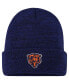 Фото #1 товара Big Boys Navy Chicago Bears Fandom Cuffed Knit Hat