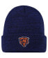 Big Boys Navy Chicago Bears Fandom Cuffed Knit Hat