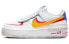 Фото #1 товара Кроссовки Nike Air Force 1 Shadow White Yellow Red