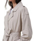 ფოტო #4 პროდუქტის Women's Drop Shoulder Trench Coat