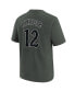 ფოტო #3 პროდუქტის Big Boys and Girls Francisco Lindor Charcoal New York Mets 2024 City Connect Name Number T-Shirt