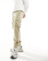 Фото #1 товара Champion cuffed cargo trousers in beige