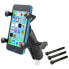 Ram Mounts X-Grip Phone Mount with Motorcycle Handlebar Clamp Base - Mobile phone/Smartphone - Passive holder - Motorcycle - Black