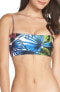 Фото #1 товара L Space 262683 Women's Rebel Printed Bikini Top Swimwear Multi Size X-Small
