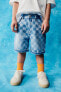 Фото #4 товара Шорты для малышей ZARA джинсовые клетчатые