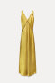 Satin slip dress - zw collection