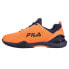 Фото #3 товара Fila Speedserve Energized Tennis Mens Orange Sneakers Athletic Shoes 1TM01778-8