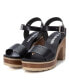 ფოტო #4 პროდუქტის Women's Casual Heeled Platform Sandals By