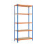 Shelves Simon Rack Maderclick 5/400 750 kg Metal 5 Shelves Particleboard (180 x 90 x 40 cm)