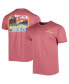 Фото #1 товара Men's Heathered Maroon Minnesota Golden Gophers Hyperlocal T-shirt